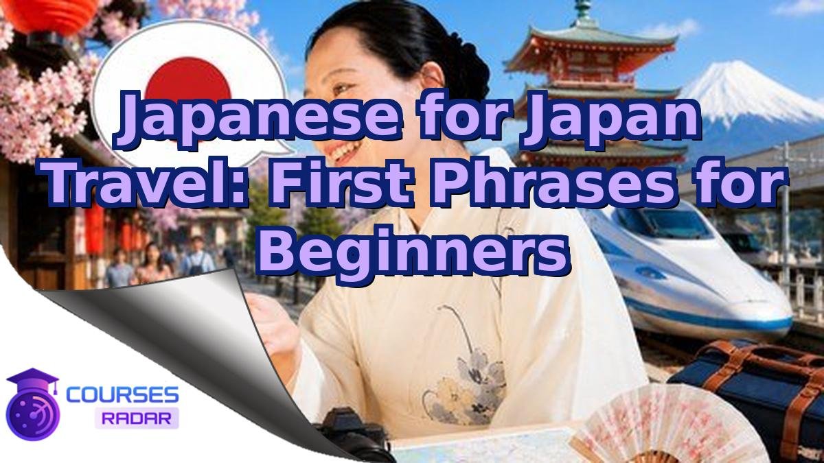 Japanese for Japan Travel: First Phrases for Beginners