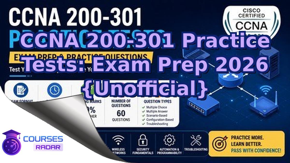 CCNA 200-301 Practice Tests: Exam Prep 2026 {Unofficial}