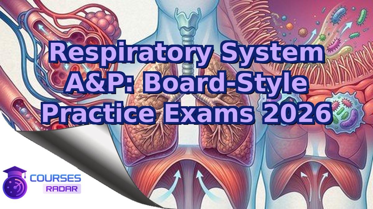 Respiratory System A&P: Board-Style Practice Exams 2026