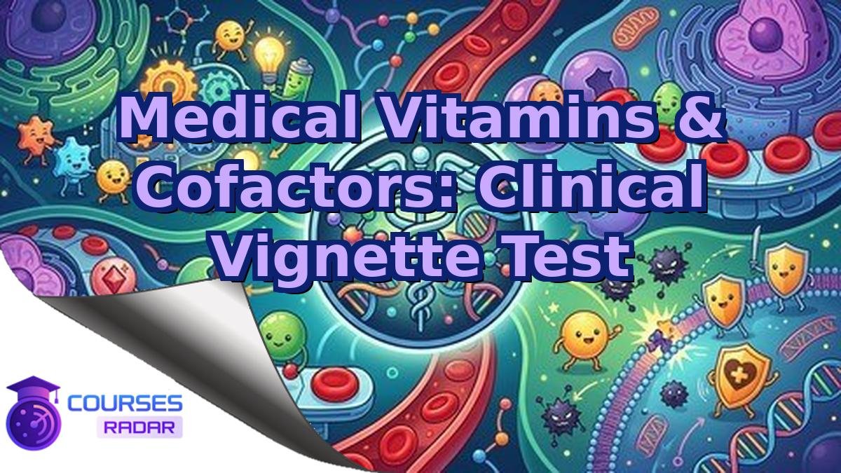 Medical Vitamins & Cofactors: Clinical Vignette Test