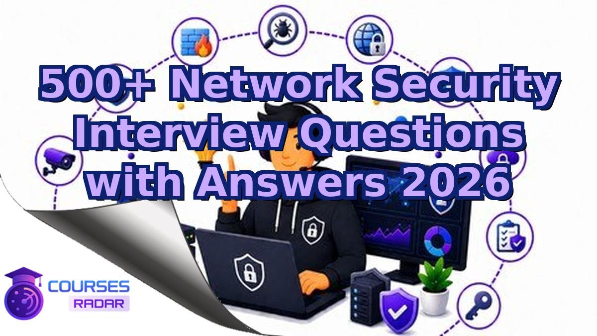 500+ Network Security Interview Questions with Answers 2026