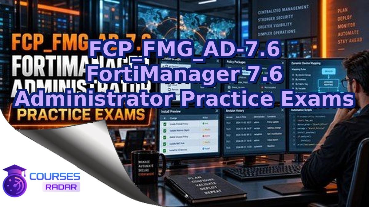 FCP_FMG_AD-7.6 FortiManager 7.6 Administrator Practice Exams
