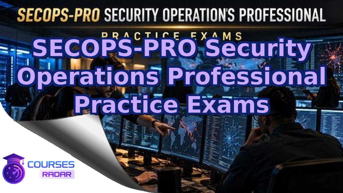 SECOPS-PRO Security Operations Professional Practice Exams