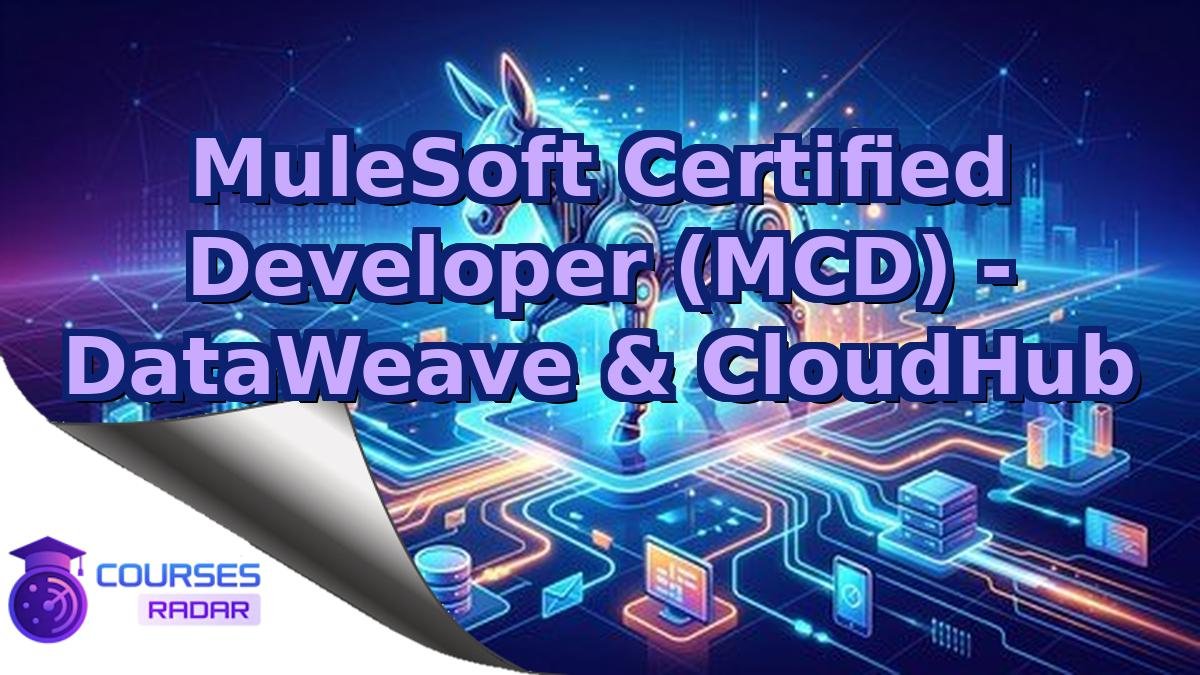 MuleSoft Certified Developer (MCD) - DataWeave & CloudHub