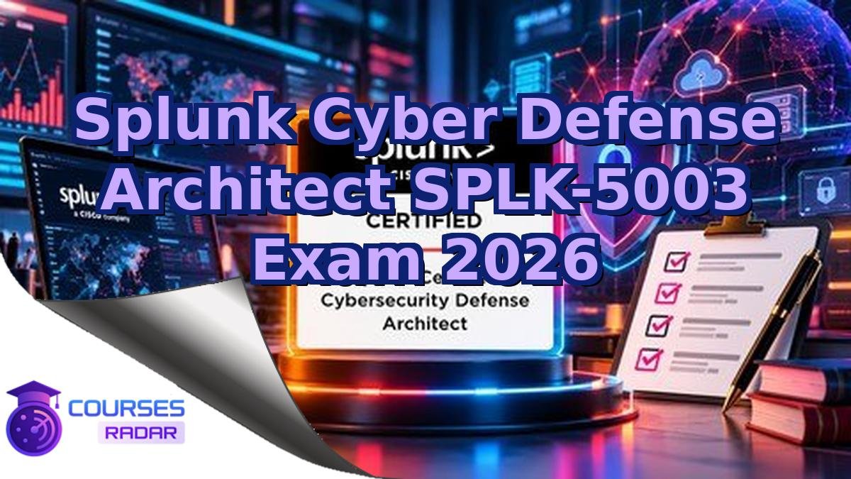 Splunk Cyber Defense Architect SPLK-5003 Exam 2026