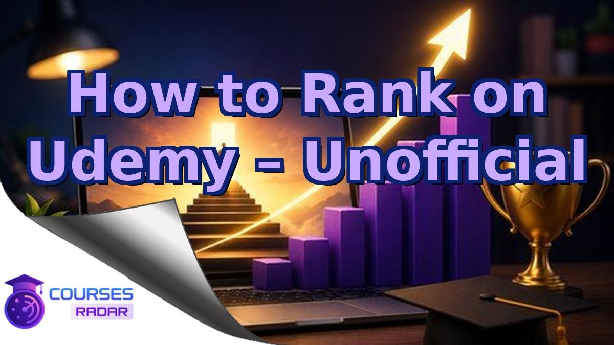 How to Rank on Udemy – Unofficial