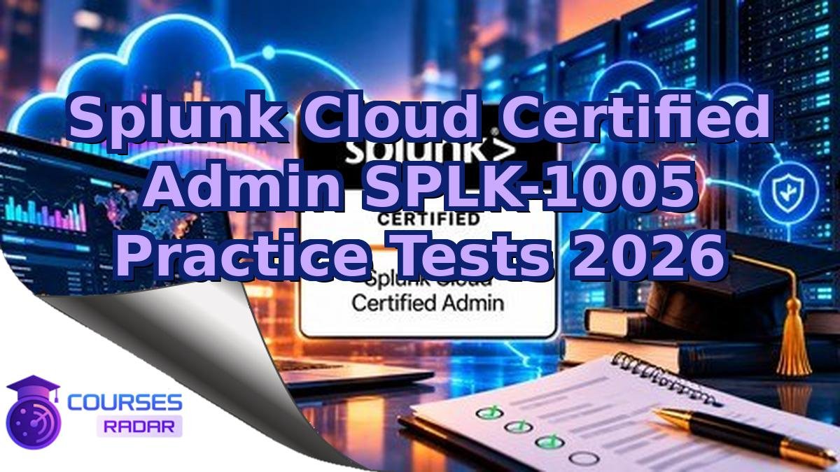 Splunk Cloud Certified Admin SPLK-1005 Practice Tests 2026