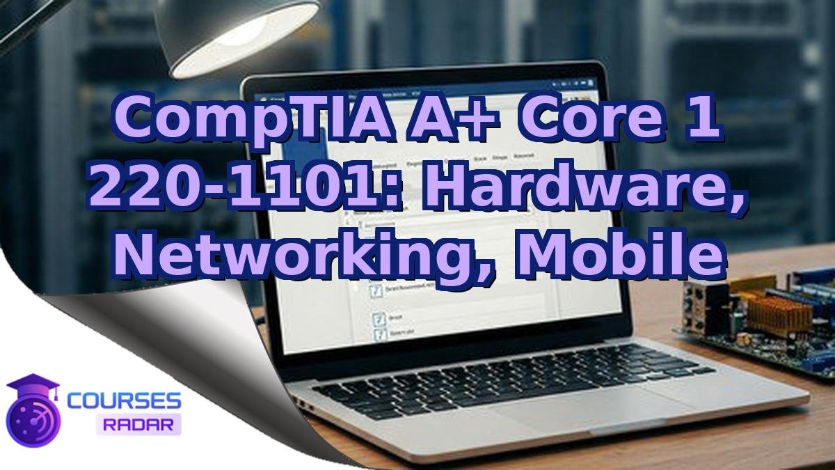 CompTIA A+ Core 1 220-1101: Hardware, Networking, Mobile