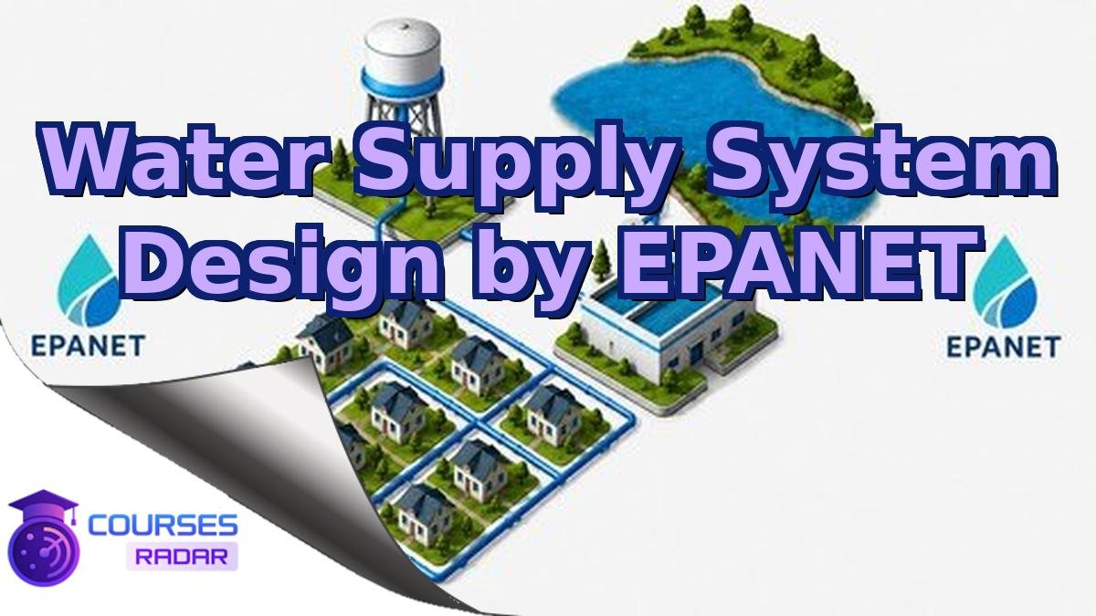 Water Supply System Design by EPANET