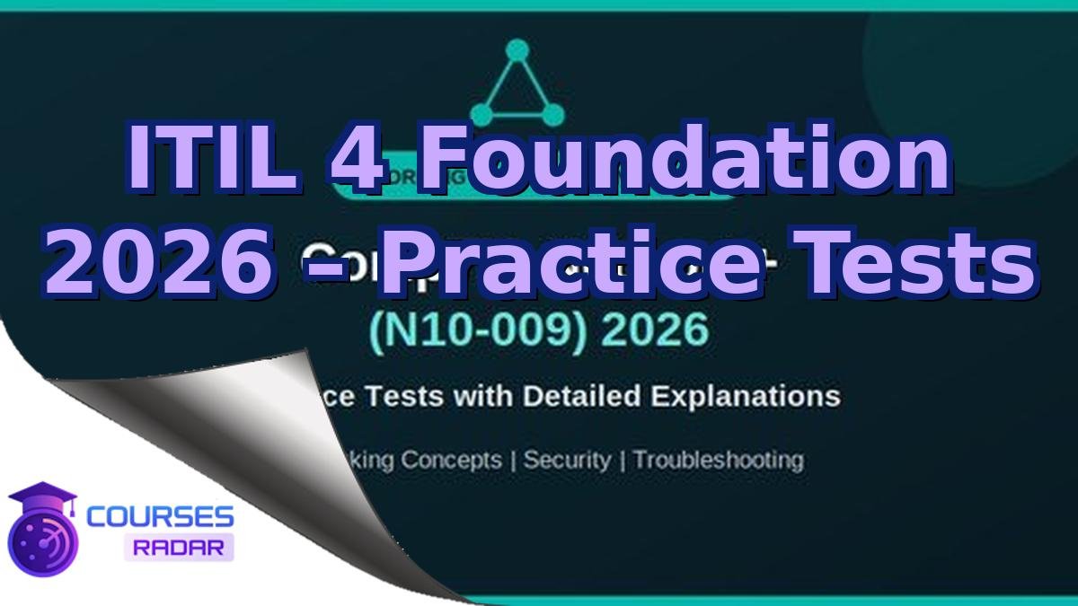 ITIL 4 Foundation 2026 – Practice Tests