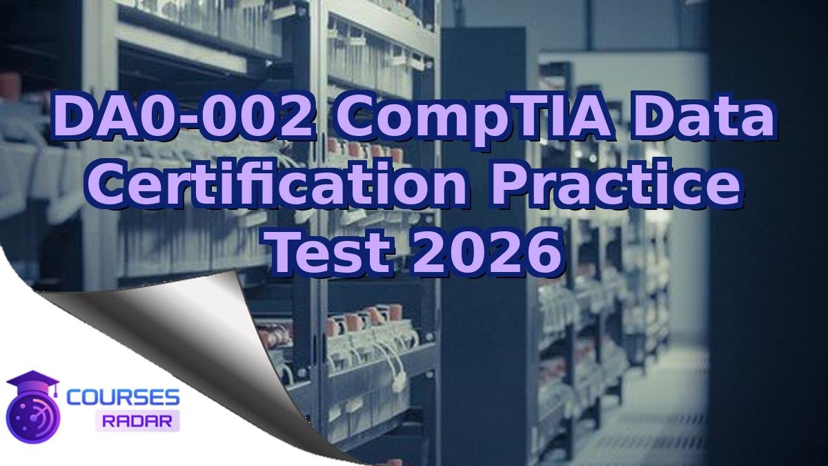 DA0-002 CompTIA Data Certification Practice Test 2026