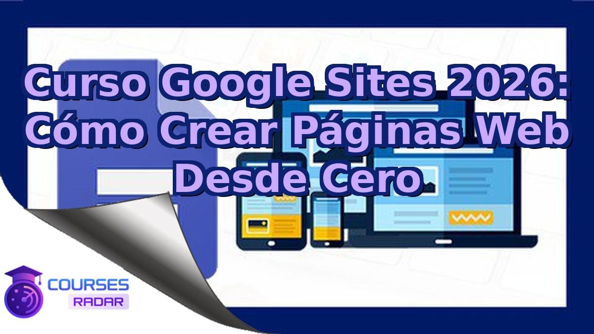 Curso Google Sites 2026: Cómo Crear Páginas Web Desde Cero