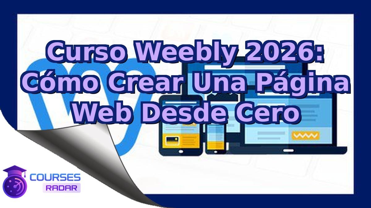 Curso Weebly 2026: Cómo Crear Una Página Web Desde Cero