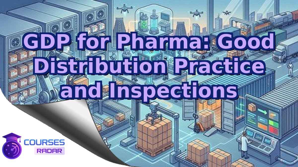 GDP for Pharma: Good Distribution Practice and Inspections