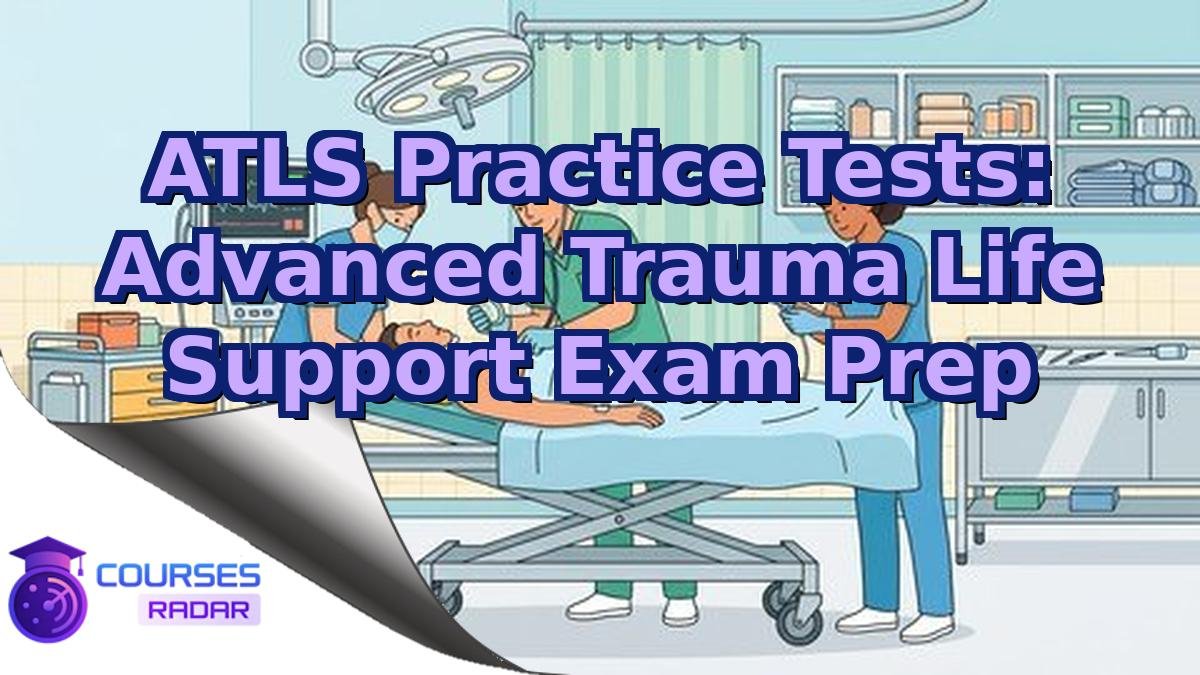 ATLS Practice Tests: Advanced Trauma Life Support Exam Prep