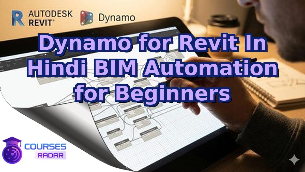 Dynamo for Revit In Hindi BIM Automation for Beginners