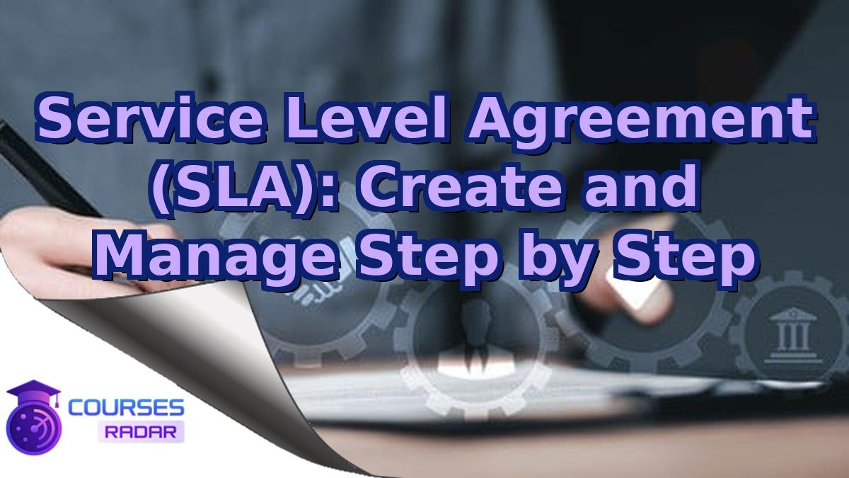 Service Level Agreement (SLA): Create and Manage Step by Step