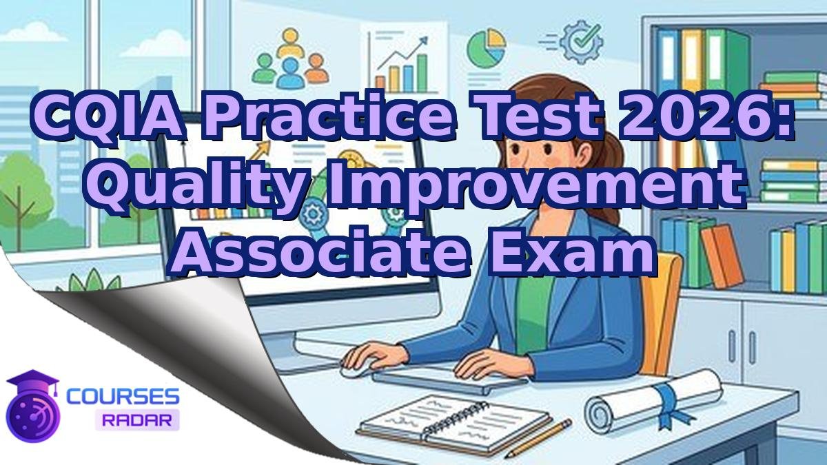 CQIA Practice Test 2026: Quality Improvement Associate Exam