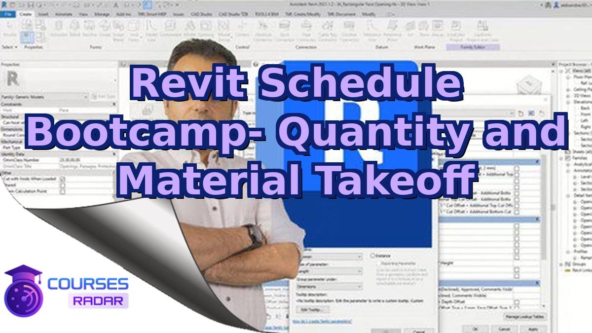 Revit Schedule Bootcamp- Quantity and Material Takeoff