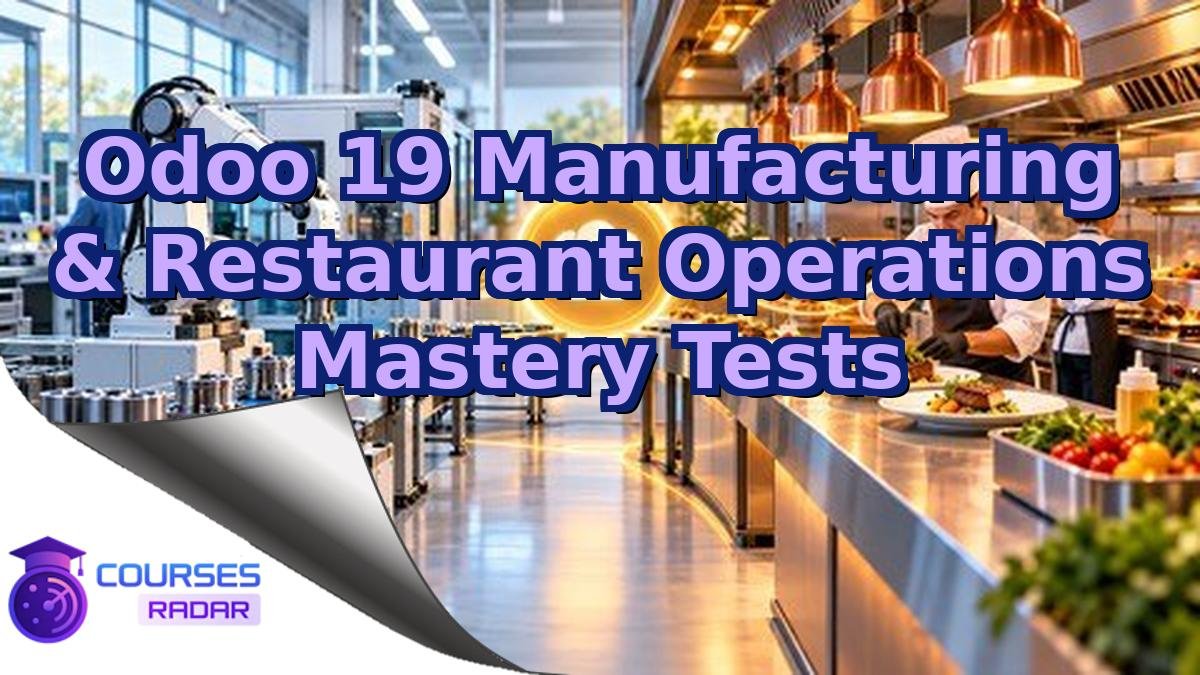 Odoo 19 Manufacturing & Restaurant Operations Mastery Tests