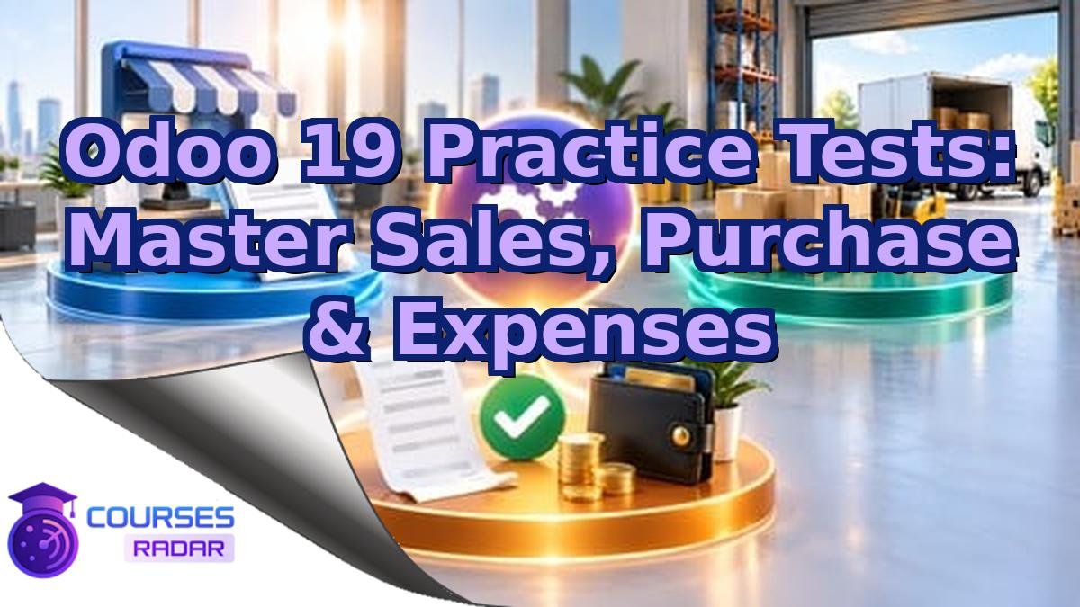 Odoo 19 Practice Tests: Master Sales, Purchase & Expenses