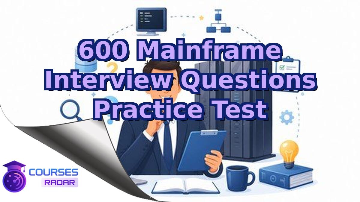 600 Mainframe Interview Questions Practice Test