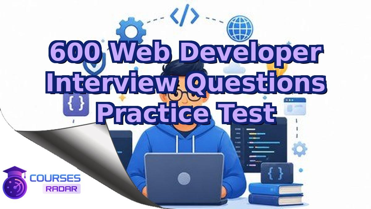 600 Web Developer Interview Questions Practice Test
