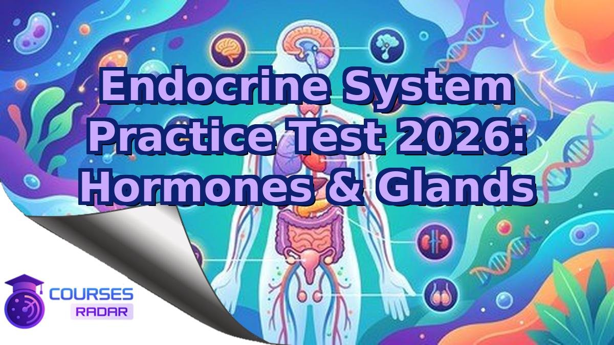 Endocrine System Practice Test 2026: Hormones & Glands