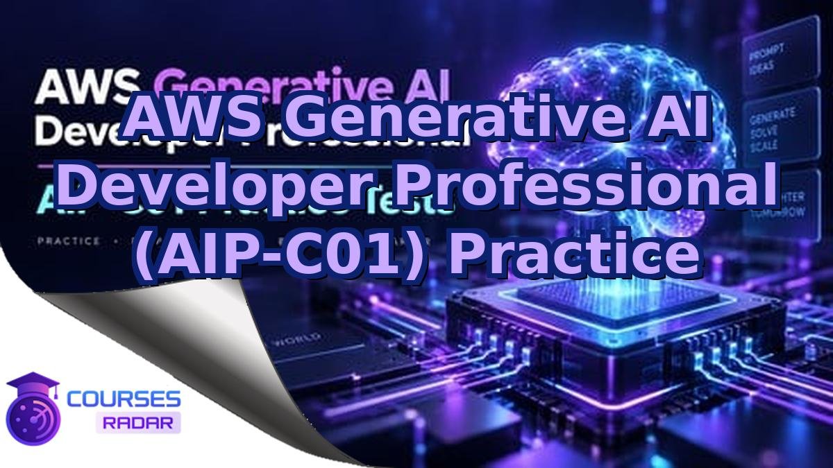 AWS Generative AI Developer Professional (AIP-C01) Practice