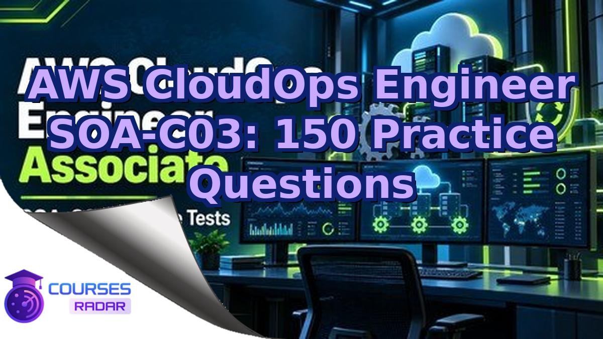 AWS CloudOps Engineer SOA-C03: 150 Practice Questions