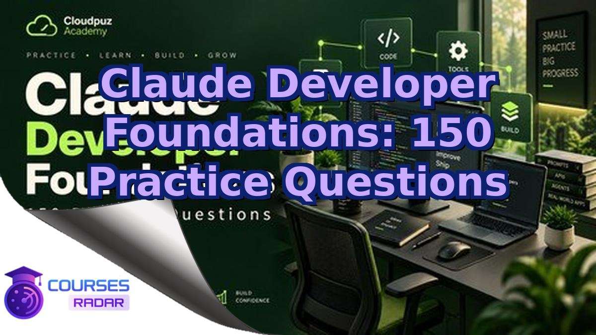 Claude Developer Foundations: 150 Practice Questions