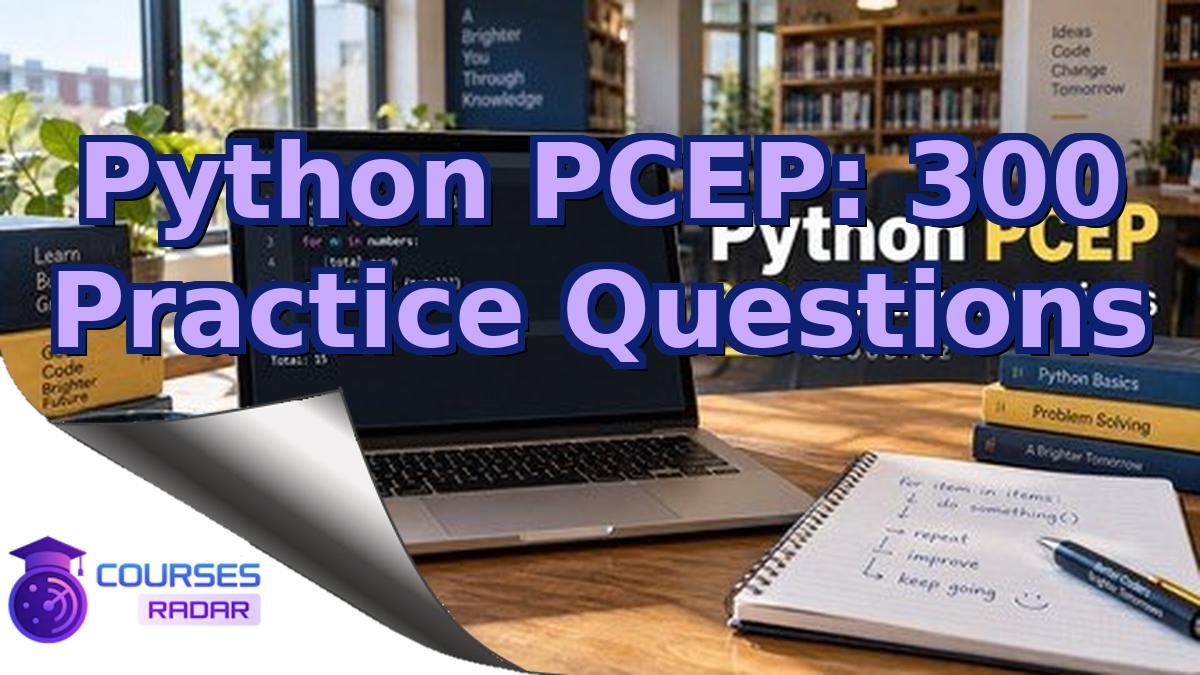 Python PCEP: 300 Practice Questions