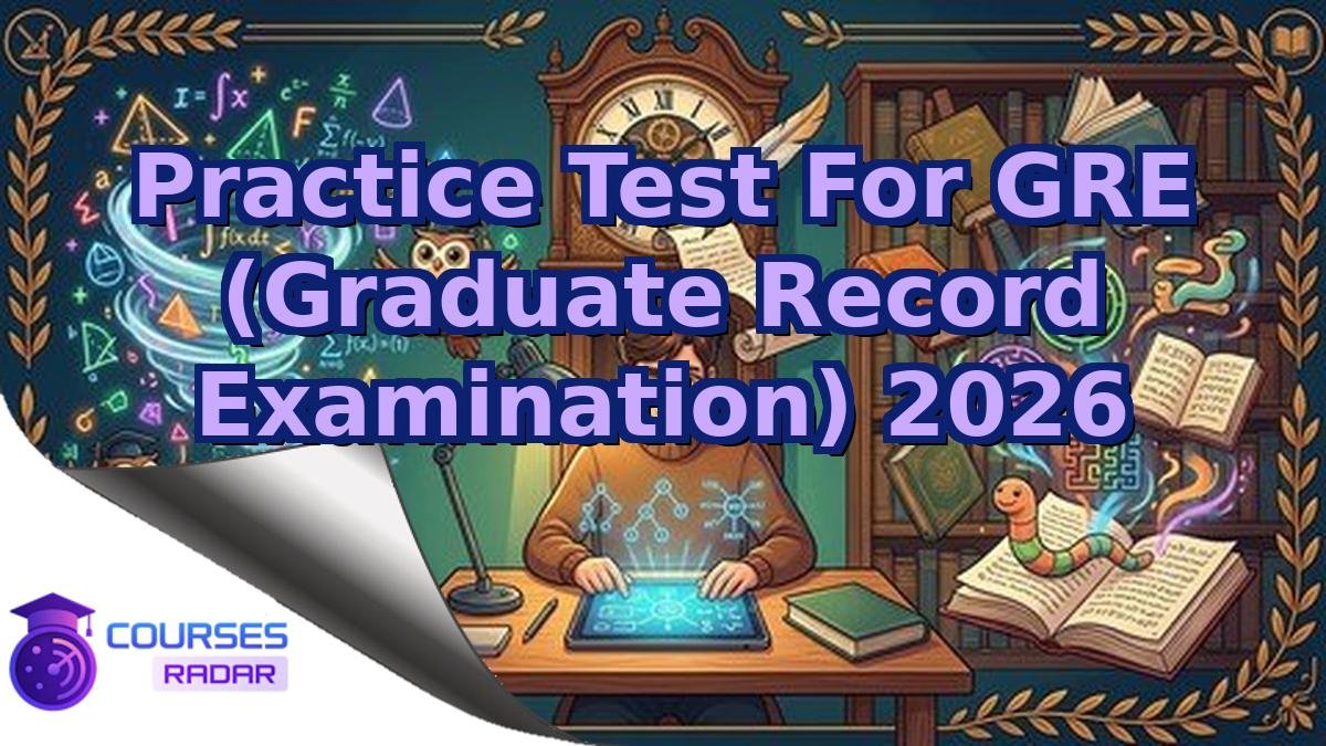 Practice Test For GRE (Graduate Record Examination) 2026