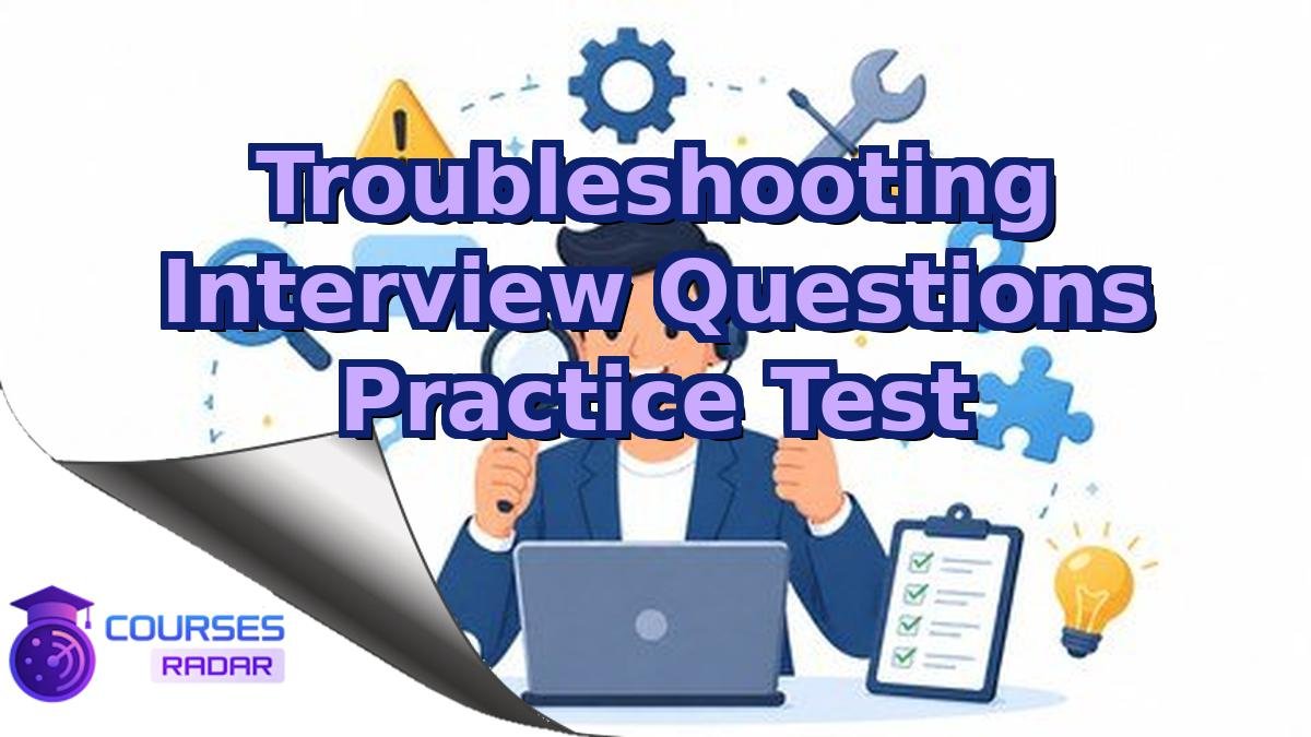 Troubleshooting Interview Questions Practice Test