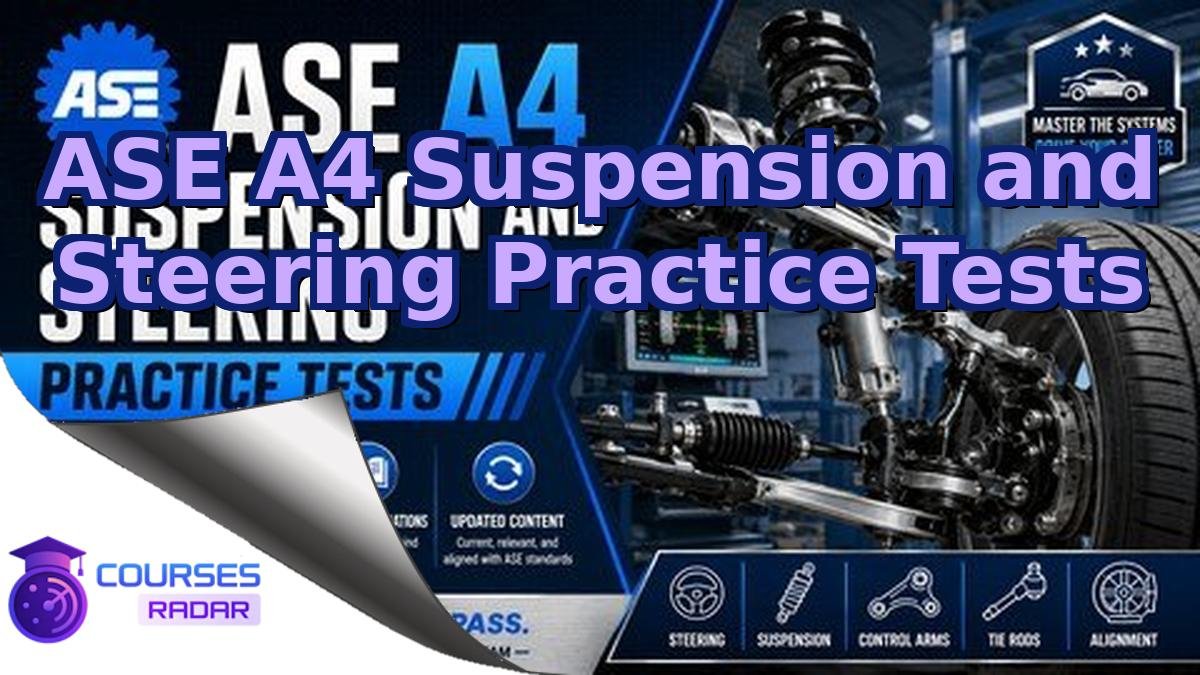 ASE A4 Suspension and Steering Practice Tests