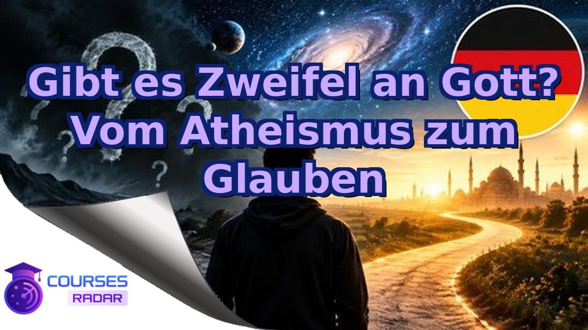 Gibt es Zweifel an Gott? Vom Atheismus zum Glauben