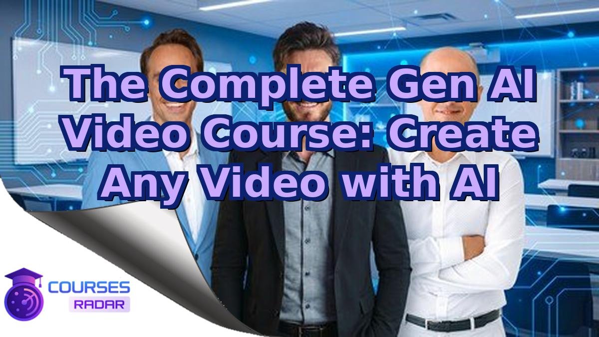 The Complete Gen AI Video Course: Create Any Video with AI