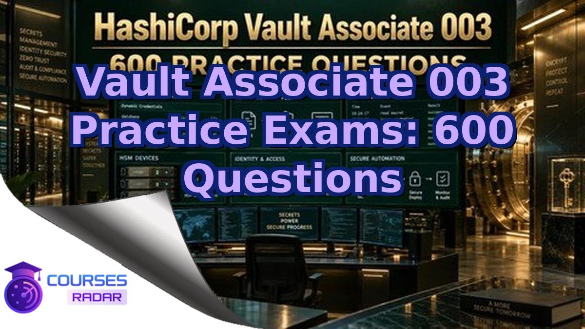 Vault Associate 003 Practice Exams: 600 Questions
