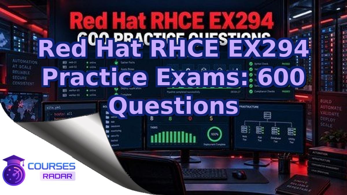 Red Hat RHCE EX294 Practice Exams: 600 Questions