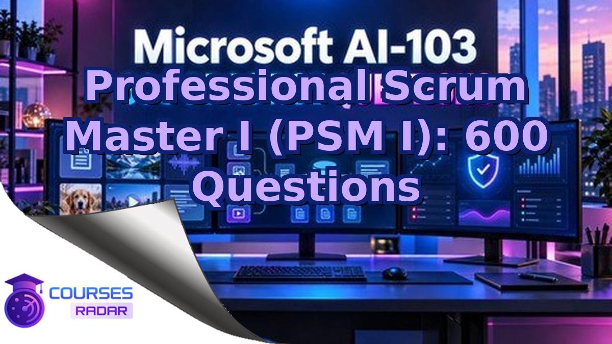 Professional Scrum Master I (PSM I): 600 Questions
