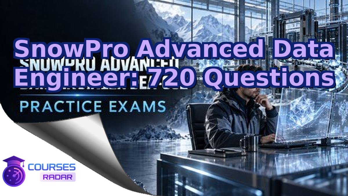 SnowPro Advanced Data Engineer: 720 Questions