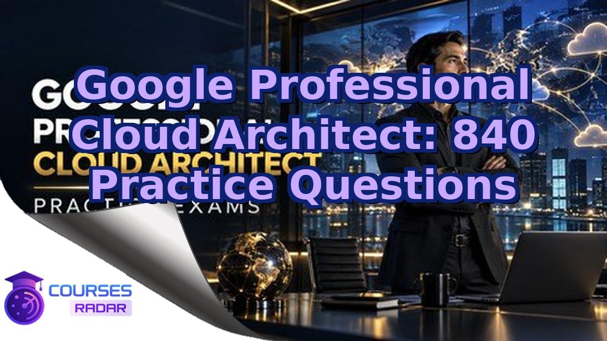 Google Professional Cloud Architect: 840 Practice Questions