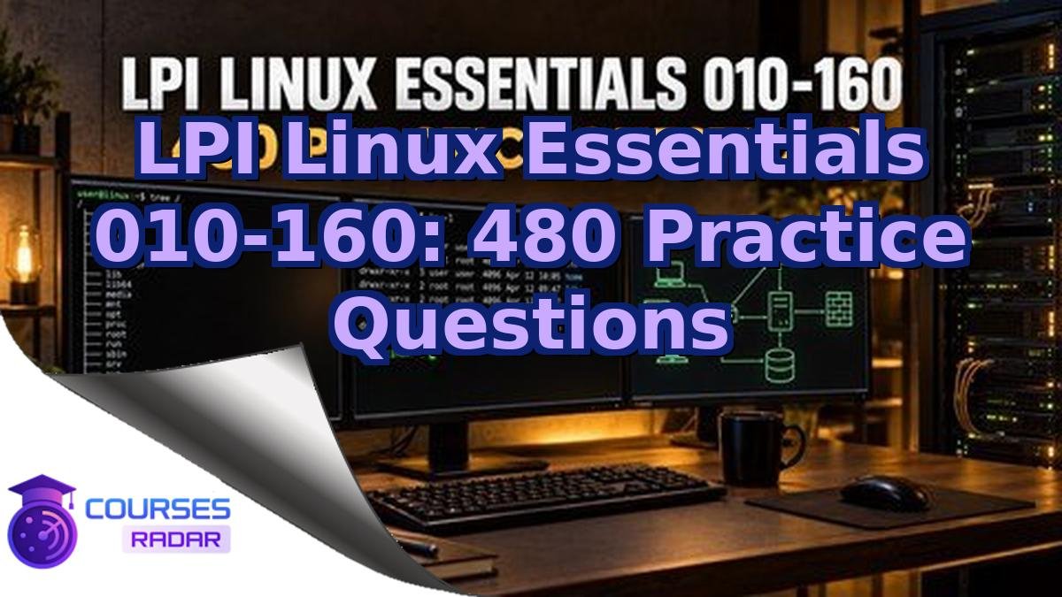 LPI Linux Essentials 010-160: 480 Practice Questions