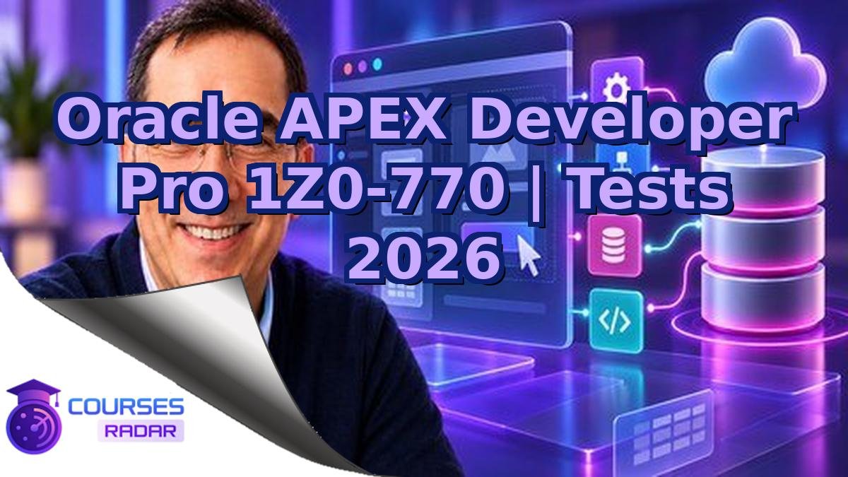 Oracle APEX Developer Pro 1Z0-770 | Tests 2026