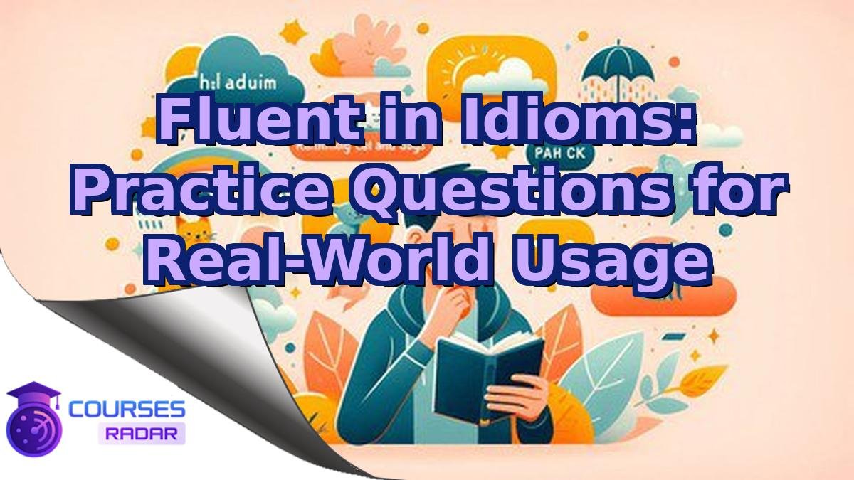 Fluent in Idioms: Practice Questions for Real-World Usage