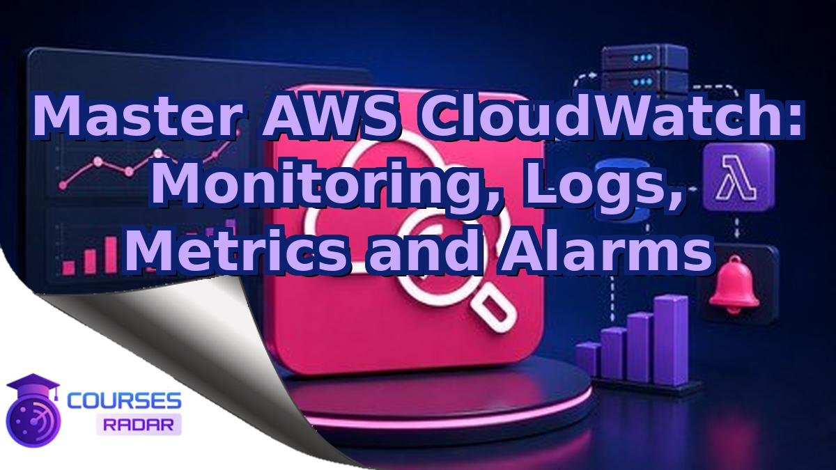 Master AWS CloudWatch: Monitoring, Logs, Metrics and Alarms