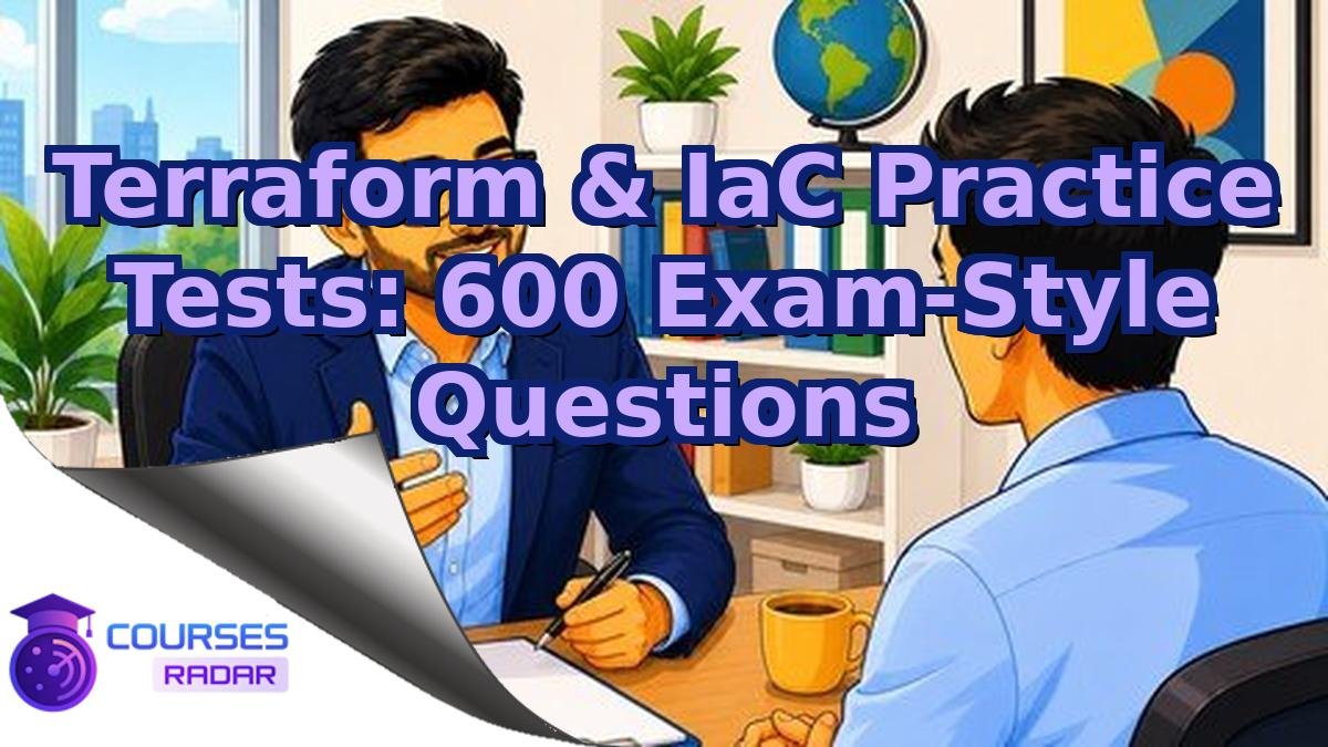 Terraform & IaC Practice Tests: 600 Exam-Style Questions