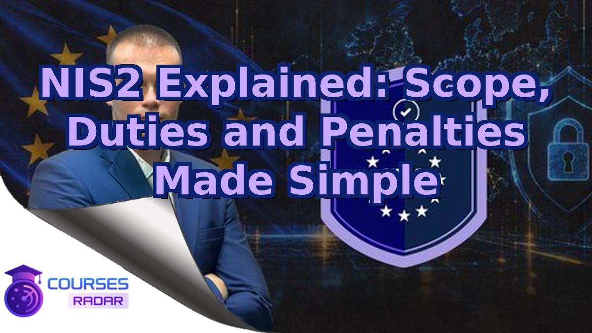 NIS2 Explained: Scope, Duties and Penalties Made Simple