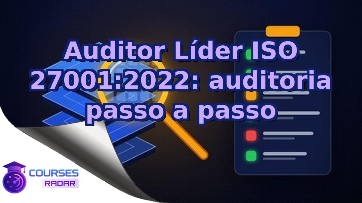 Auditor Líder ISO 27001:2022: auditoria passo a passo
