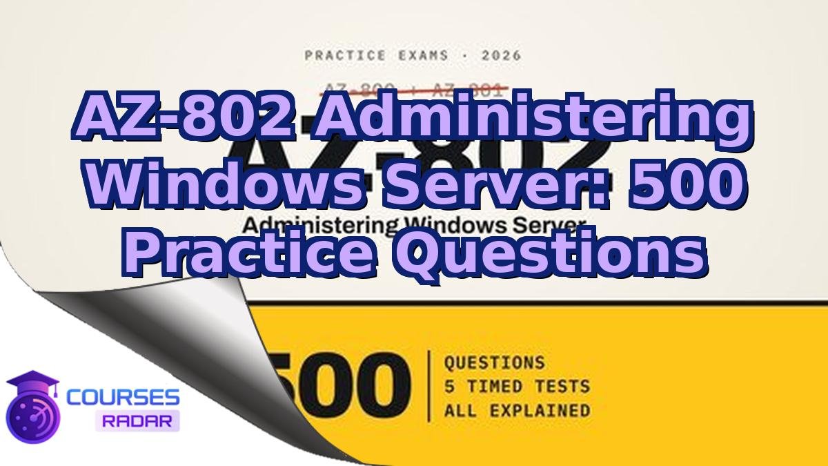 AZ-802 Administering Windows Server: 500 Practice Questions
